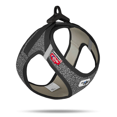 Curli Vest Harness Merino Köpek Tasması 35x40cm (Siyah) [XS]