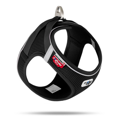 Curli Magnetic Vest Harness Köpek Tasması 30x35cm (Siyah) [2XS]