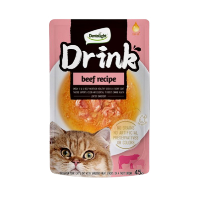 Dentalight Drink Sığır Etli Kedi Çorbası 45gr