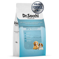 Dr.Sacchi Premium Düşük Tahıllı Sığır Etli ve Kuzu Etli Yavru Köpek Maması 1,5kg