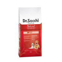 Dr. Sacchi Premium Natural Sığır Etli Yetişkin Köpek Maması 15kg