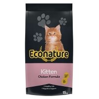 Econature Plus Kitten Tavuklu Yavru Kedi Maması 15kg