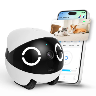 Enabot Rola Mini 2K Kameralı Evcil Hayvan Robotu