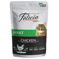 Felicia Jöle İçinde Tavuklu Taurinli Tahılsız Yetişkin Kedi Konservesi 85gr