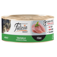 Felicia Fileto Tavuklu Tahılsız Yetişkin Kedi Konservesi 85gr