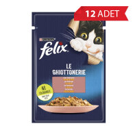 Felix Somonlu Yetişkin Kedi Konservesi 85gr (12 Adet)