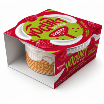 Fidovet Yogurt Ahududu Aromalı Yoğurt Köpek Ödül Maması 25gr