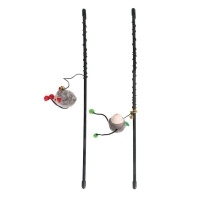 Flamingo Fare Olta  Kedi Oyuncağı 45cm (Karışık Renkli)