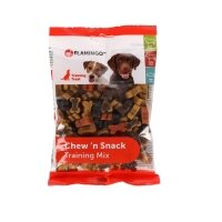 Flamingo Chew'n Snack Kemik Şeklinde Karışık Çeşitli Köpek Ödül Maması 150gr