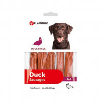 Flamingo Şekersiz Ördekli Sosis Köpek Ödülü 85gr