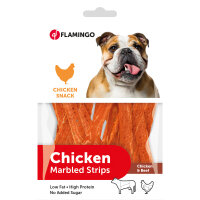 Flamingo Tavuklu ve Biftekli Şerit Köpek Ödül Maması 85gr