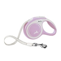 Flexi New Comfort Otomatik Şerit Köpek Gezdirme Kayışı 5m [M] (Pembe)