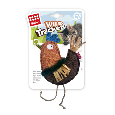 GiGwi Catnipli Tavuk Kedi Oyuncağı 16,51x11,94x4,32cm