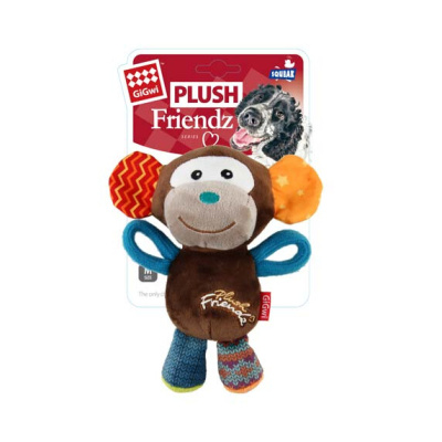 GiGwi Sesli Peluş Maymun Köpek Oyuncağı 16x8x8cm