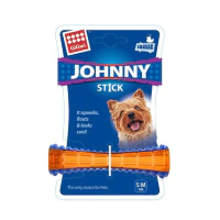 GiGwi Johnny Stick Sesli Plastik Kemik Köpek Oyuncağı 15cm [S/M] (Turuncu-Mavi)