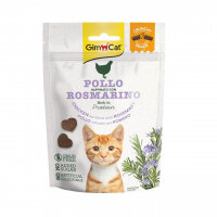 GimCat Tavuklu ve Biberiyeli Tahılsız  Şekersiz Çıtır Kedi Ödül Maması 60gr