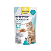 GimCat Nutripockets Dental Diş Sağlığı için Kedi Ödül Maması 60gr
