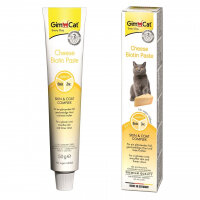 GimCat Deri ve Tüy Sağlığı için Peynirli Biyotin Kedi Macunu 50gr