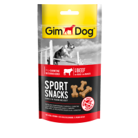 GimDog Sportsnacks Sığır Etli L Carnitinli Tahılsız Köpek Ödülü 60gr