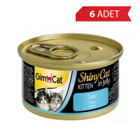 GimCat Shinycat Ton Balıklı Yavru Kedi Konservesi 70gr (6 Adet)