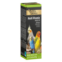 Gold Wings Kuşlar için Tüy Oluşumunu Destekleyici Sıvı Multi-Vitamin 20ml