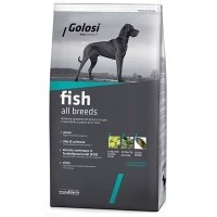 Golosi Fish All Breeds Tüm Irklar için Balıklı Yetişkin Köpek Maması 12kg