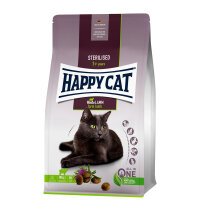 Happy Cat Weide Lamm Kuzu Etli Kısırlaştırılmış Kedi Maması 4kg