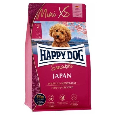 Happy Dog Sensible Japan Mini XS Küçük Irk Köpek Maması 1,3kg