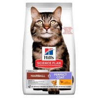 Hill's SCIENCE PLAN Hairball Perfect Coat Tüy Yumağı Önleyici Tavuklu Yetişkin Kedi Maması 1,5kg