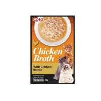 CIAO Broth Tavuk Sulu ve Tavuklu Kedi Çorbası 50gr