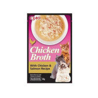 CIAO Broth Tavuk Sulu ve Somonlu Kedi Çorbası 50gr