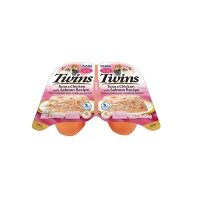 INABA Twins Jöle İçinde Ton Balıklı Somonlu ve Tavuklu Kedi Konservesi 35gr (2'li)