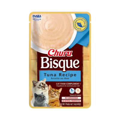INABA CIAO Churu Bisque Ton Balıklı Kedi Ödül Maması 40gr