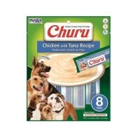 CIAO Churu Cream Ton Balıklı ve Tavuklu Sıvı Köpek Ödül Maması 20gr (8'li)