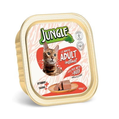 Jungle Dana Etli Ezme Yetişkin Kedi Konservesi 100gr