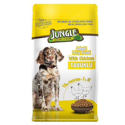 Jungle Tavuklu Yetişkin Köpek Maması 15kg