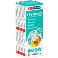 KIKI Kuşlar İçin Sağlıklı Üreme Destekleyici SE-E vitamini