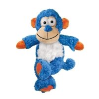 Kong Cross Knots Monkey Sesli Peluş Maymun Köpek Oyuncağı 23cm (Mavi)