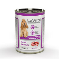 LaVital Kuzulu ve Pirinçli Ezme Yavru Köpek Konservesi 400gr