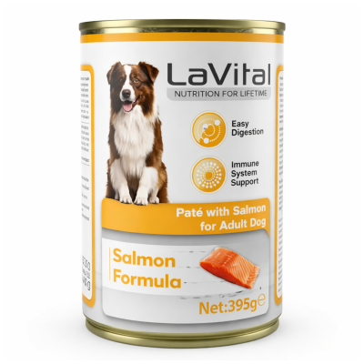 LaVital Somonlu Ezme Yetişkin Kedi Konservesi 395gr
