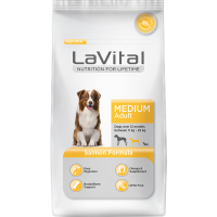LaVital Somonlu Orta Irk Yetişkin Köpek Maması 3kg