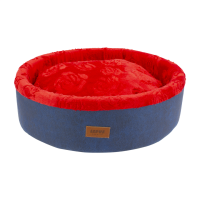 Lepus Mia Donut Köpek Yatağı 50x50x17cm (Lacivert)