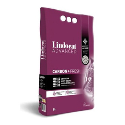 Lindocat Advanced Aktif Karbonlu ve Fresh Kokulu Kalın Taneli Bentonit Kedi Kumu 8lt