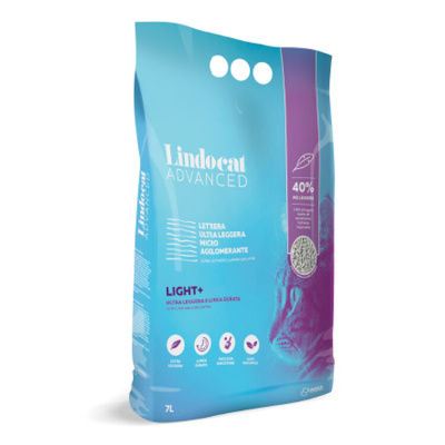 Lindocat Advanced Light Ultra Hafif Topaklanan Bentonit Kedi Kumu 7lt