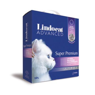 Lindocat Süper Premium Pudra Kokulu Extra Güçlü Topaklanan Bentonit Kedi Kumu 10lt