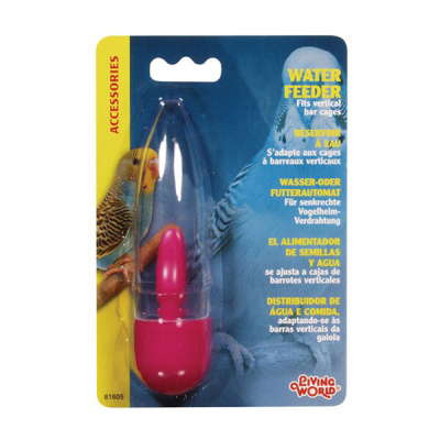 Living World Dikey Telli Kafesler İçin Suluk 15cm (Karışık Renkli)