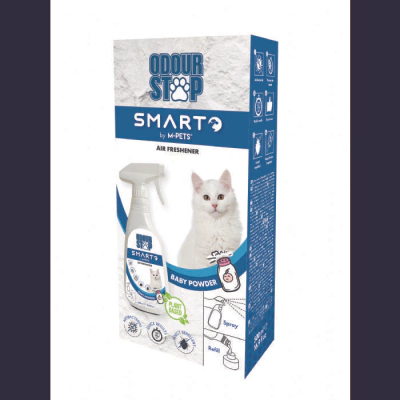 M-Pets Koku Durdurucu Deodorant Sprey Bebek Pudrası Kokulu 500ml