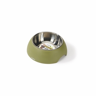 M-Pets Eco Bamboo Mama ve Su Kabı 350ml (Yeşil)