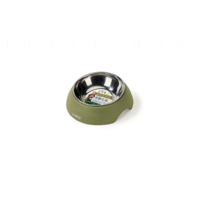M-Pets Eco Bamboo Mama ve Su Kabı 190ml (Yeşil)