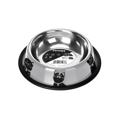 M-Pets Petjoy Cat Family Çelik Kedi Mama Kabı 910ml